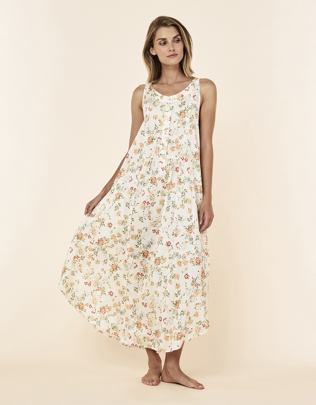 Papinelle - Amber Panel Front Maxi Nightie