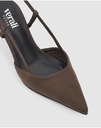 Verali - Lucas Slingback Kitten Heels