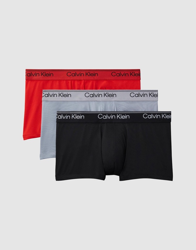 Calvin Klein - Microfibre Stretch 3 Pack Low Rise Trunks