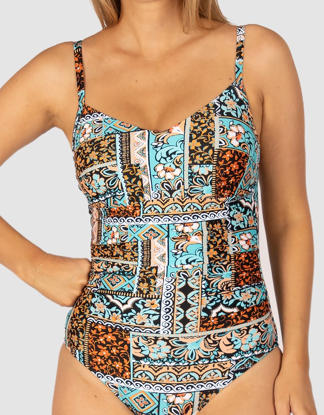 Baku Swimwear - Tulum D/E Underwire One Piece Swimsuit