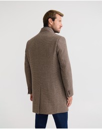 Oxford - Austin Wool Check Coat
