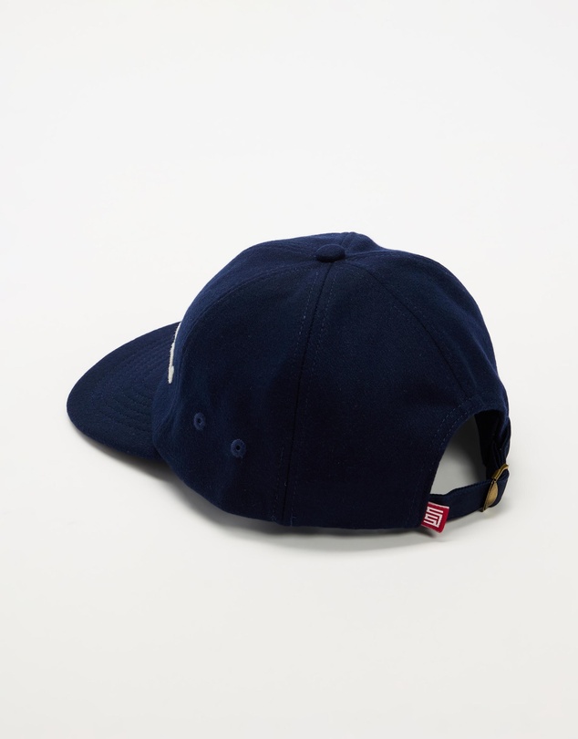 S Double - Cursive Foldup Wool Strapback