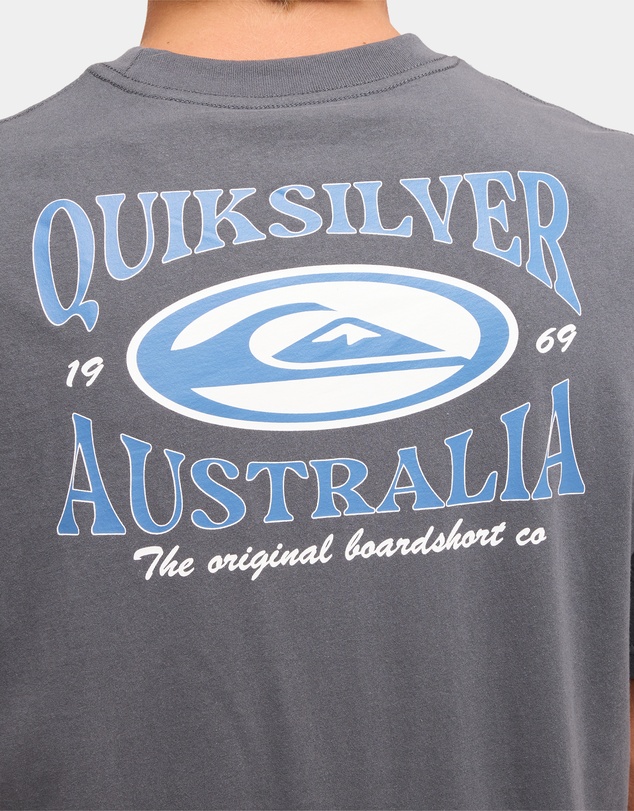 Quiksilver - Mens Retro Lock Up T-Shirt