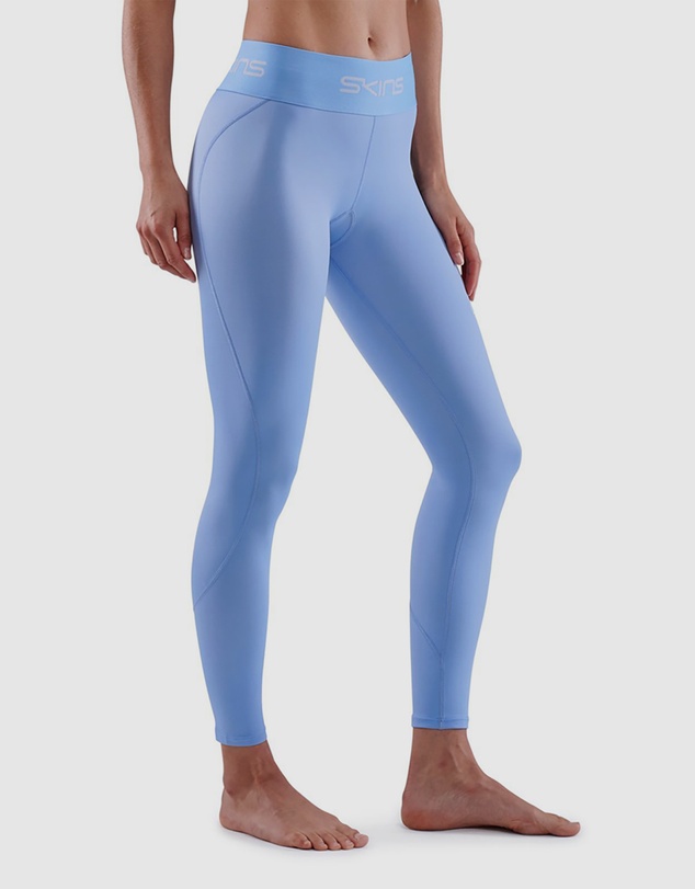 SKINS - SKINS Compression Women's Series-1 Activewear 7/8 Long Tight Sky Blue