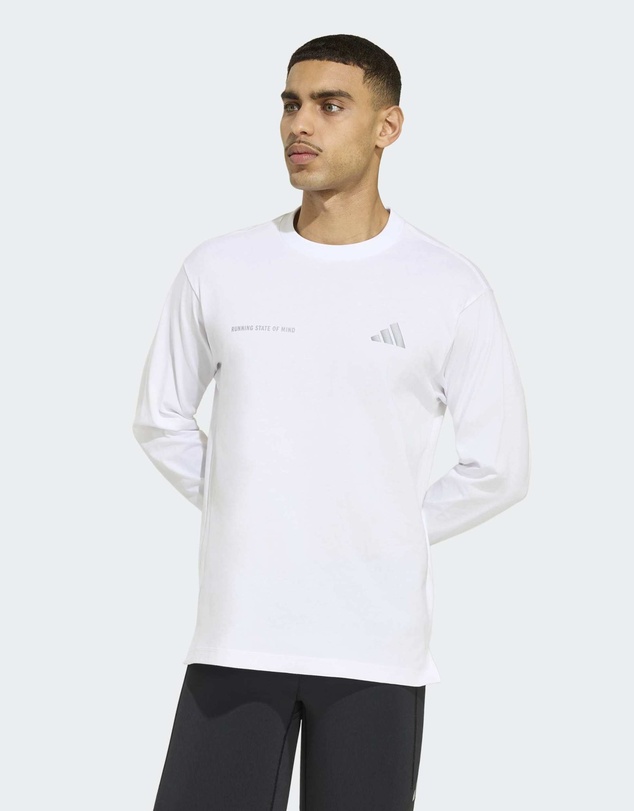 adidas Performance - adi365 Running Community Culture Long Sleeve Shirt Mens