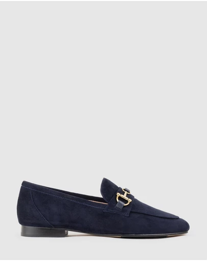Edward Meller - FAUSTINE Loafer with Asymmetrical Trim