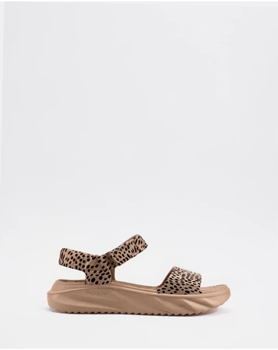 Holster - Cloudsafari EVA Wedge Sandals - Natural Cheetah - Womens