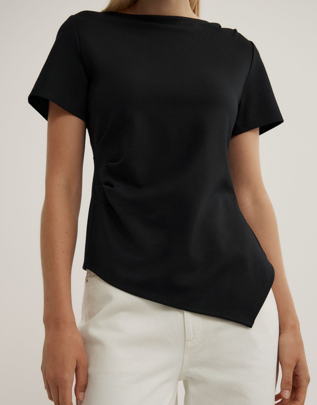 Witchery - Tuck Wide Neck T-shirt