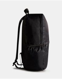 Hunter - Nylon Large Backpack - Black