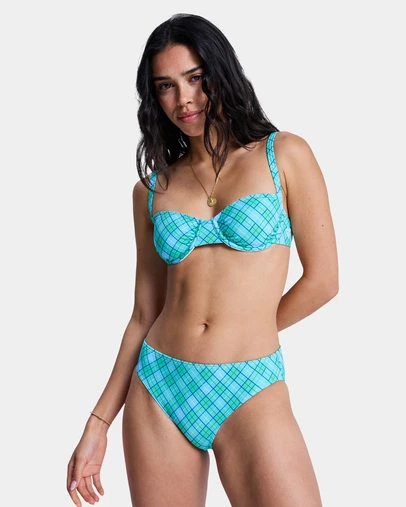 Roxy - Womens Printed Essentials Hipster Bikini Bottom
