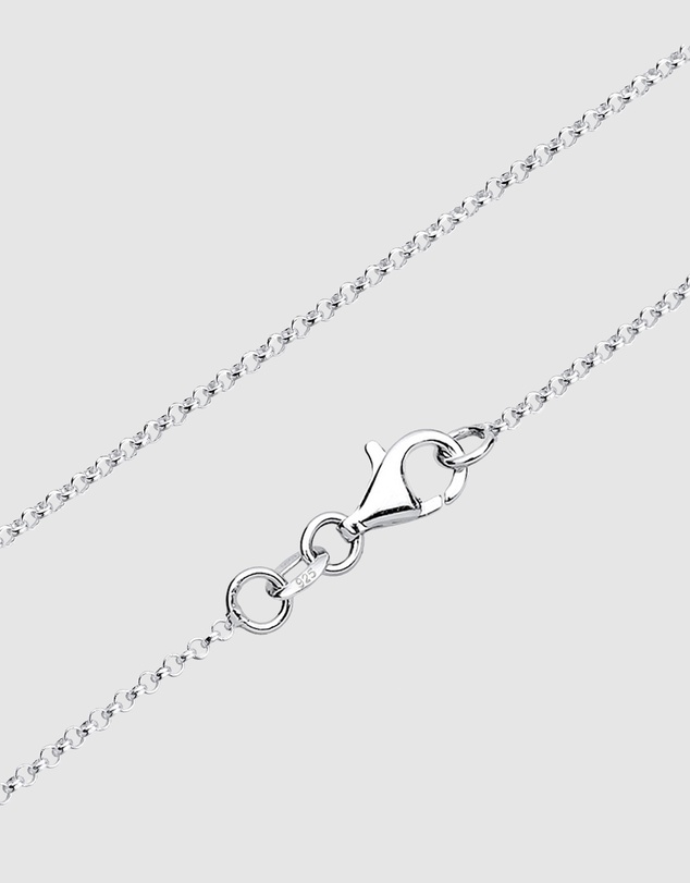 Kuzzoi - ICONIC EXCLUSIVE - Feather Pendant Necklace in Oxidised 925 Sterling Silver