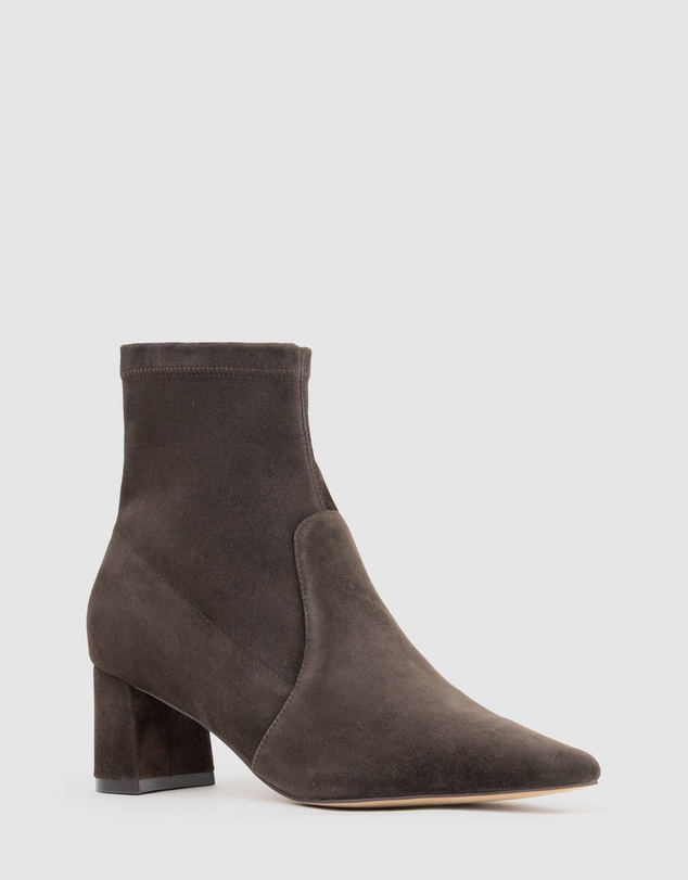 Edward Meller - ZADINE55 Block Heel Sock Boot
