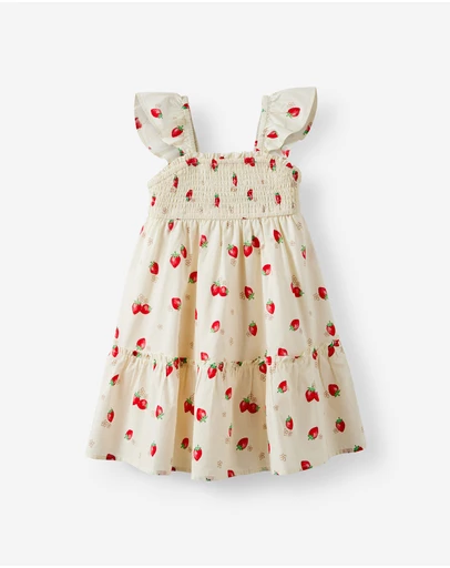 Cotton On Kids - Gigi Flutter Sleeve Dress