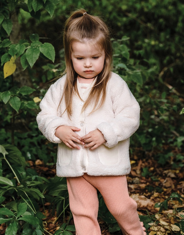 Kynd Baby - Sherpa Jacket in Ivory