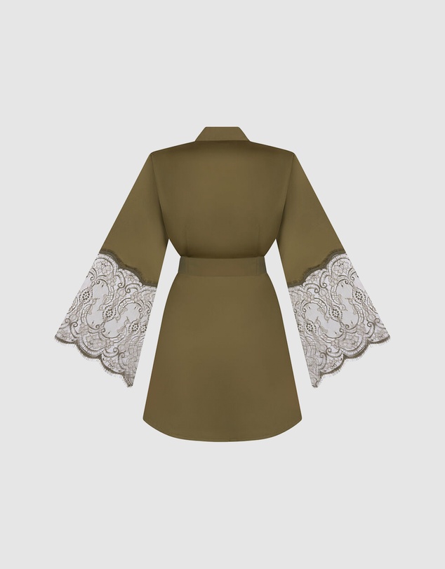Hunkemoller - Satin Lace Kimono