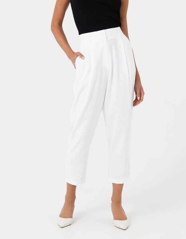 Forcast - Indigo Tapered Elastic Waist Pant