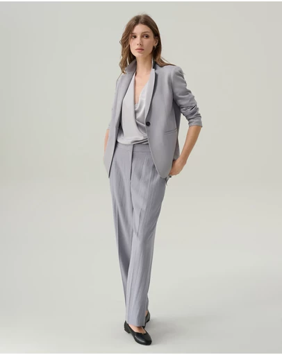 IDA+S - Eliza Silk Suit Pants