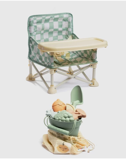IZIMINI - Parker Baby Chair V2 & Beach Fruit Toys