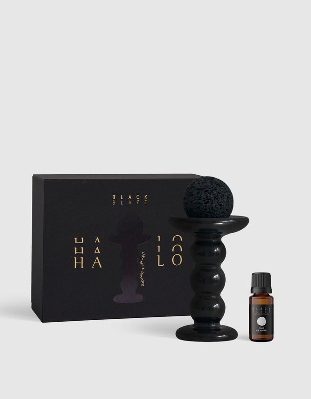 Black Blaze - Halo Lava Rock Diffuser Set