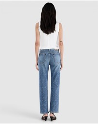 rag & bone - Harlow Ankle Straight Jeans