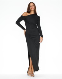 Dazie - Katia Asymmetric Jersey Dress
