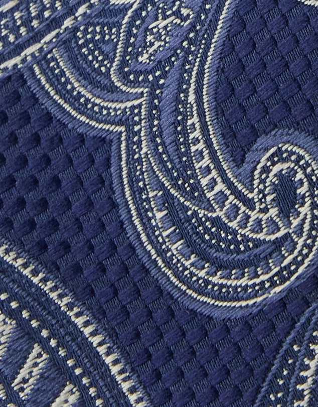 yd. - Lazio Paisley 5 Cm Tie