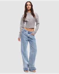 Lioness - Head In The Clouds Cardigan - ICONIC EXCLUSIVE
