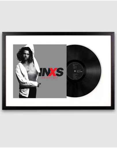 iWorld - Framed INXS The Very Best - Double Vinyl Album Art