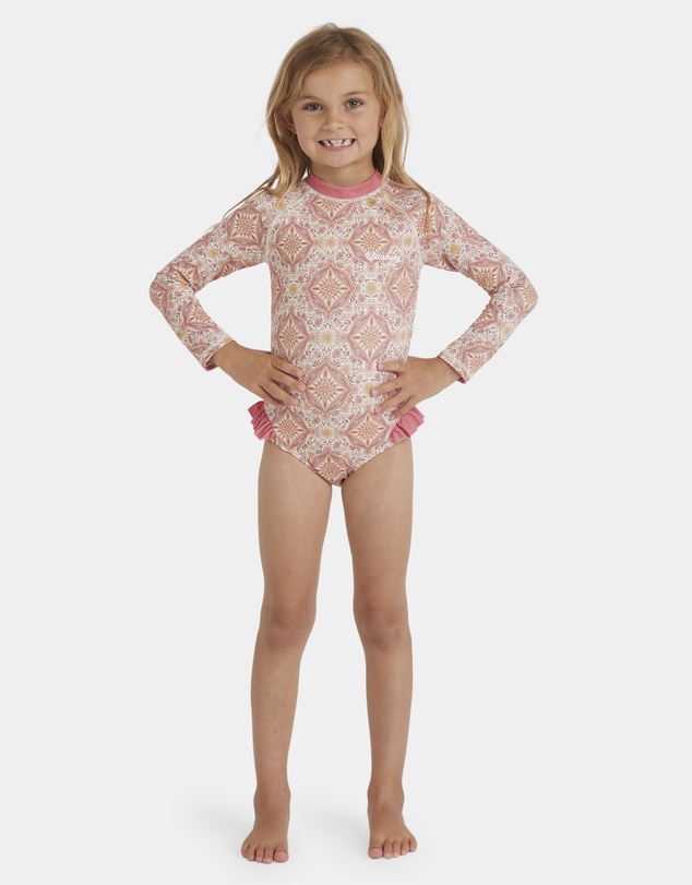 Billabong Kids - Girls 0 to 6 Just For You Rash Vest