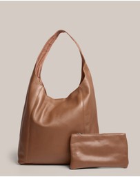 VESTIRSI - Scarlett 2.0 Chestnut Leather Hobo