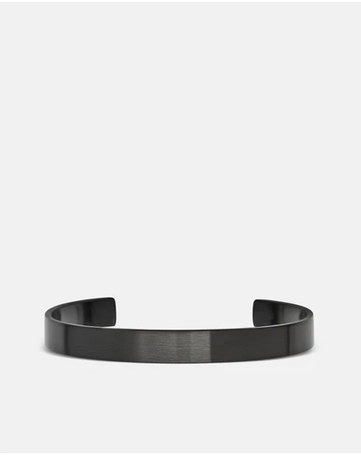 Daniel Wellington - Line Cuff Brushed Graphite 7mm