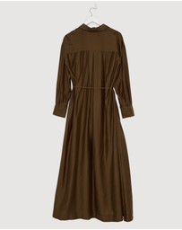 Revibe - Repaired Minima Esenciales Paloma Maxi Shirt Dress - AU 8