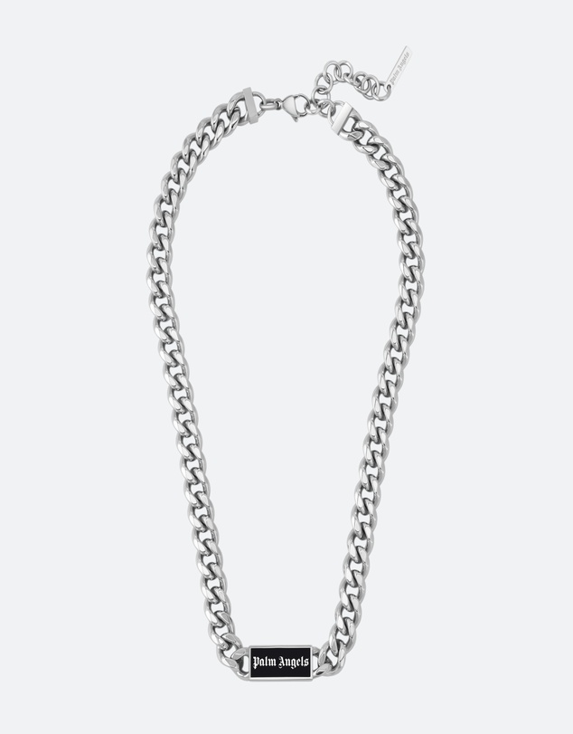 Palm Angels - Martino SS Plaque Chain Necklace