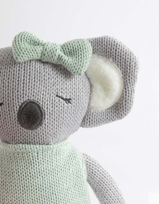 Living Textiles - Knitted Animal Toy- Kimmy the Koala