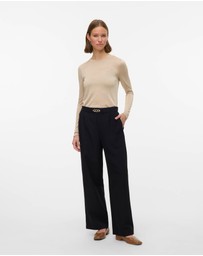 Vero Moda - Hadassa Mid-Waist Tailored Pants