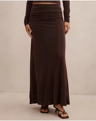 Forever New - Arabella Flute Maxi Skirt