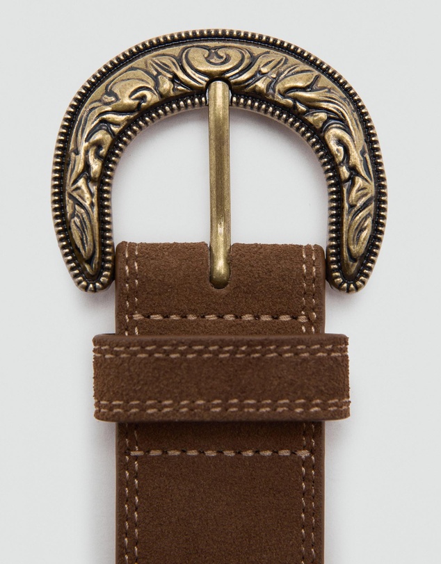 M.N.G - Suede Effect Belt