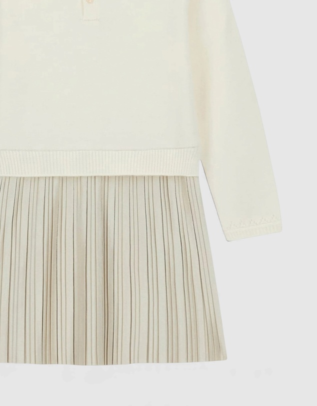 GUESS - Bow Mixed Fabric Dress