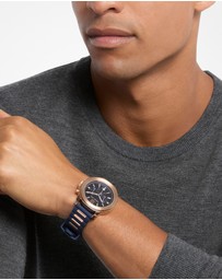 Michael Kors - Prescott Blue Chronograph Watch