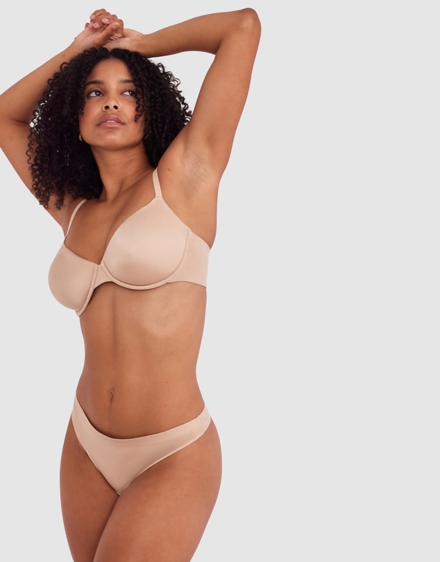 Bras N Things - Body Bliss Unlined Demi - Nude