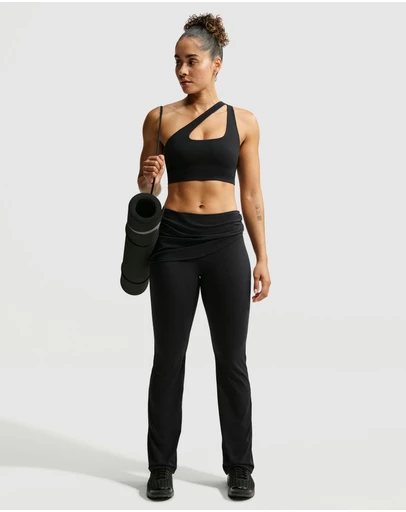 Nike - Zenvy Dri-FIT Mid-Rise Pants with Layered Skirt