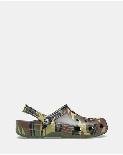 Crocs - Classic Camouflage Clogs - Unisex
