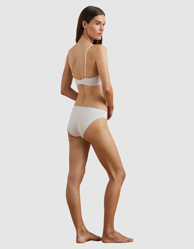 Lauren by Ralph Lauren - Cotton & Lace French Cut Bikini Brief