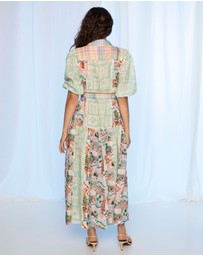 KACHEL - Jean Maxi Dress