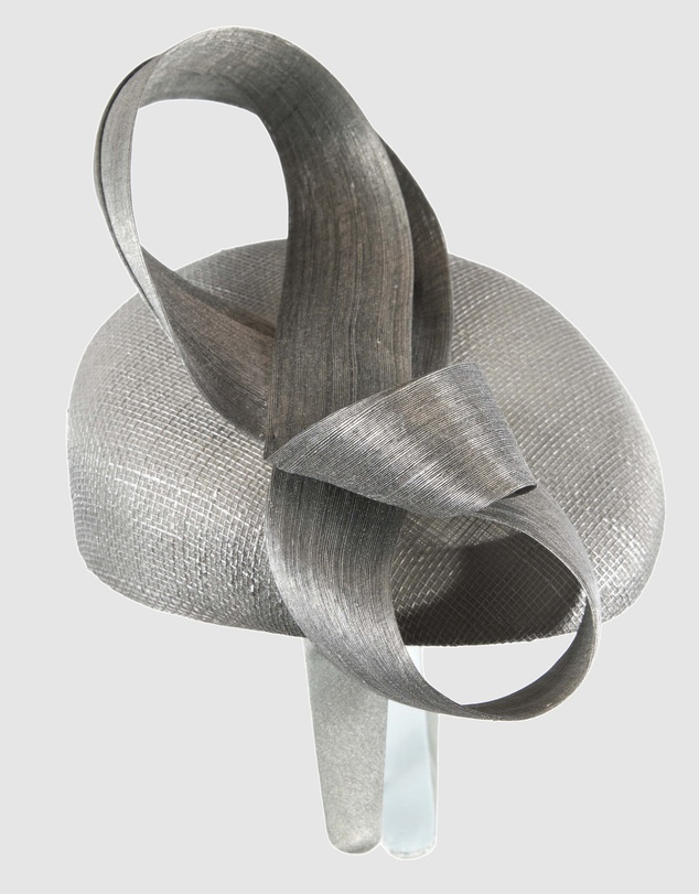 Max Alexander - SIlver Pillbox Racing Fascinator