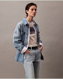 Calvin Klein Jeans - High Rise Straight Jeans