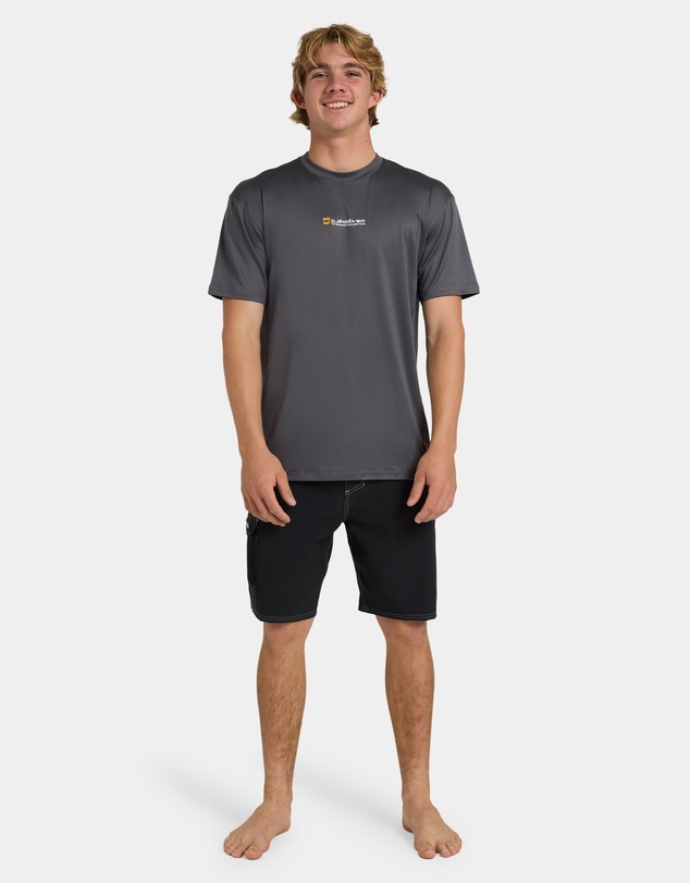 Quiksilver - Mens Sea Grass UV+ Short Sleeve Rashguard