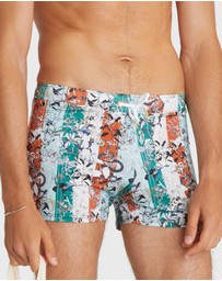 Aqua Blu Australia - Boa Lycra Swim Shorts