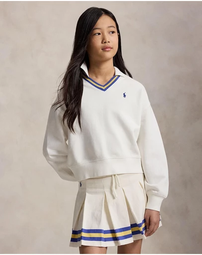 Polo Ralph Lauren - French Cotton Terry Cricket Sweatshirt - Kids