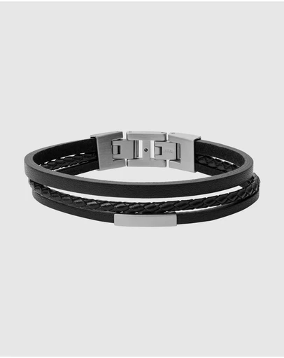 Fossil - Vintage Casual Black Bracelet